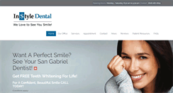 Desktop Screenshot of instyledental.com